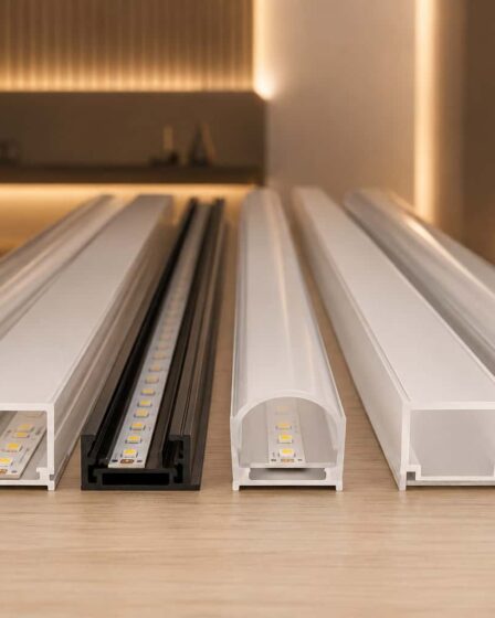 Tipo de perfil de LED: compare opções e escolha certo